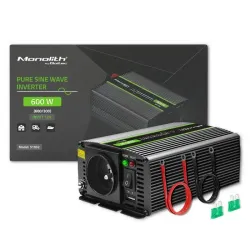Przetwornica napięcia Qoltec Monolith | 300W | 600W | | PartsPC.pl