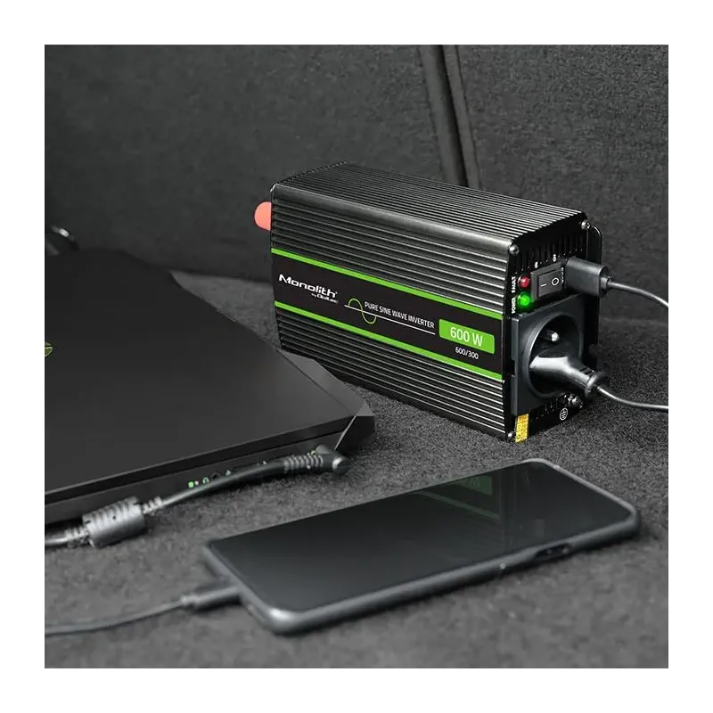 Przetwornica napięcia Qoltec Monolith | 300W | 600W | | PartsPC.pl