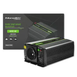 Przetwornica napięcia Qoltec Monolith | 300W | 600W | | PartsPC.pl