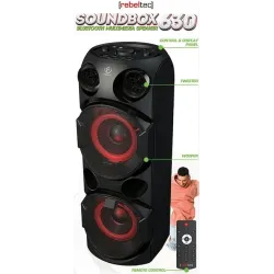 Głośnik Bluetooth TWS/FM/USB Rebeltec SoundBox 630 | PartsPC.pl