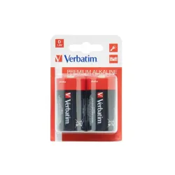 Bateria Verbatim LR20 D (2 szt blister) | PartsPC.pl