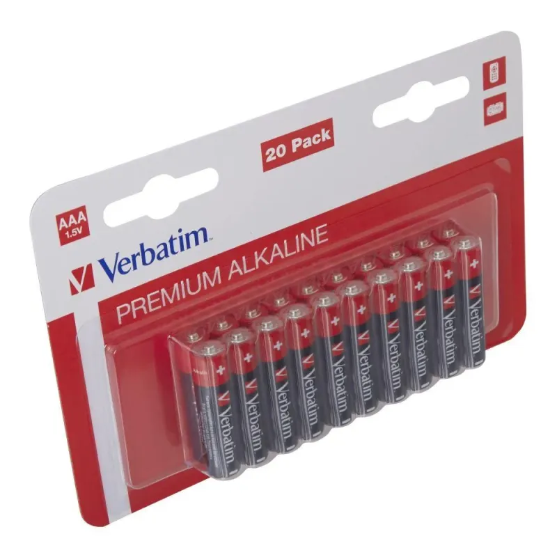 Bateria Verbatim LR03 AAA (20 szt blister) | PartsPC.pl