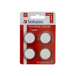 Bateria Verbatim CR2450 (4 szt blister) | PartsPC.pl