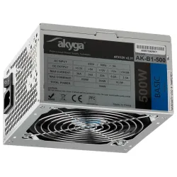 Zasilacz ATX 500W Akyga Basic AK-B1-500 Fan12cm P4 | PartsPC.pl