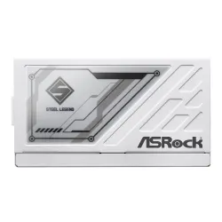 Zasilacz ASRock Steel Legend WHT 1200W 80 PLUS Gold | PartsPC.pl