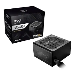 Zasilacz ASRock PRO 750W 80 PLUS Gold | PartsPC.pl