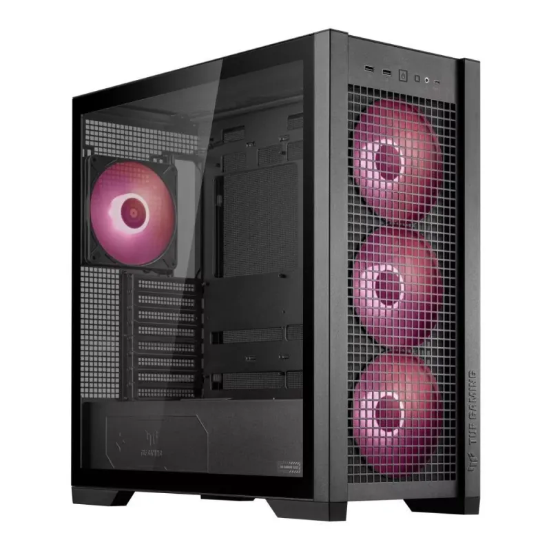 Obudowa Asus TUF GAMING GT302 TG ARGB BLACK E-ATX | PartsPC.pl