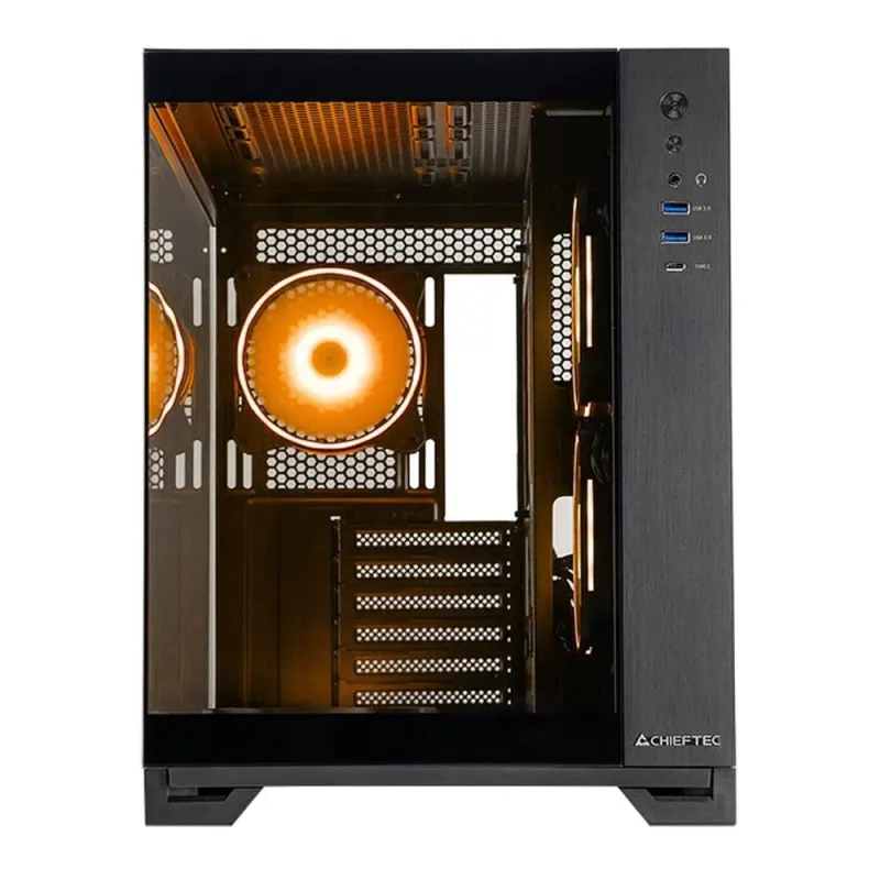 Obudowa Chieftec VISIO GM-30B-TG-OP ATX ARGB z oknem bez | PartsPC.pl