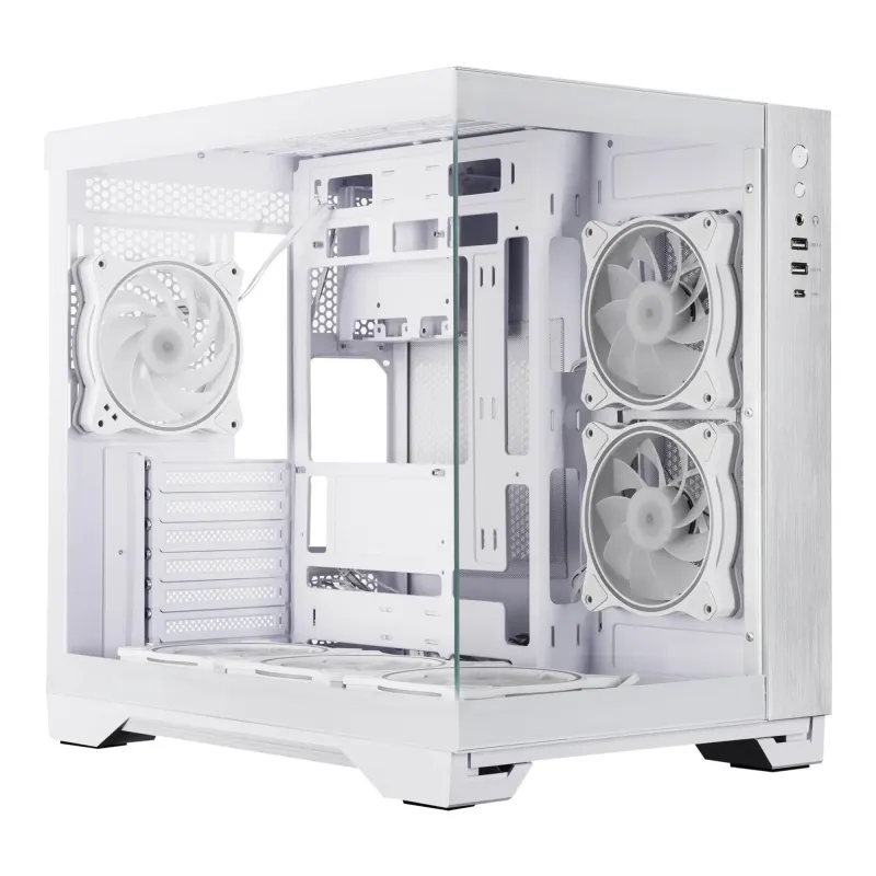 Obudowa Chieftec Visio WHITE GM-30W-TG-OP ATX ARGB z | PartsPC.pl