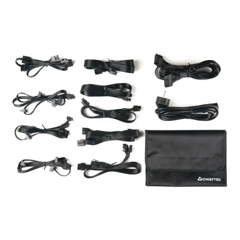 Zasilacz Chieftec PPS-1050FC 1050W ATX 135mm 80+Gold aPFC | PartsPC.pl