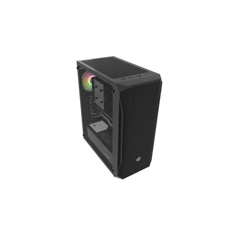 Obudowa Fury SHOBO SH4 RGB ATX Midi Tower z oknem czarna | PartsPC.pl
