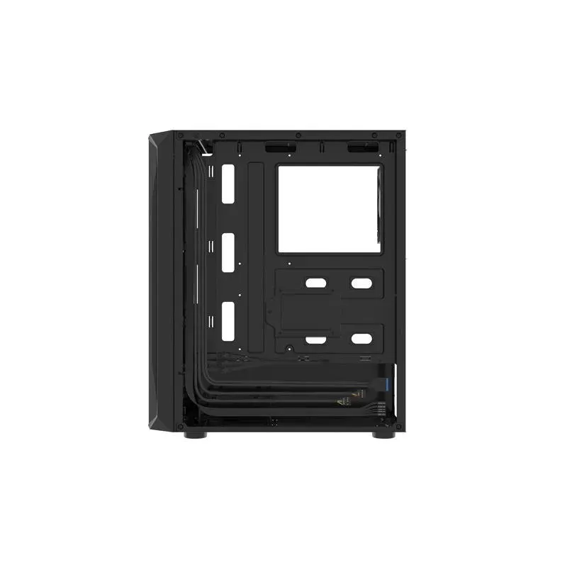Obudowa Fury SHOBO SH4F ATX Midi Tower z oknem czarna | PartsPC.pl