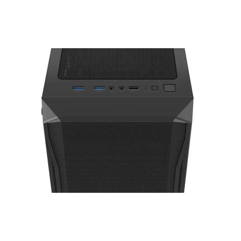 Obudowa Fury SHOBO SH4F ATX Midi Tower z oknem czarna | PartsPC.pl