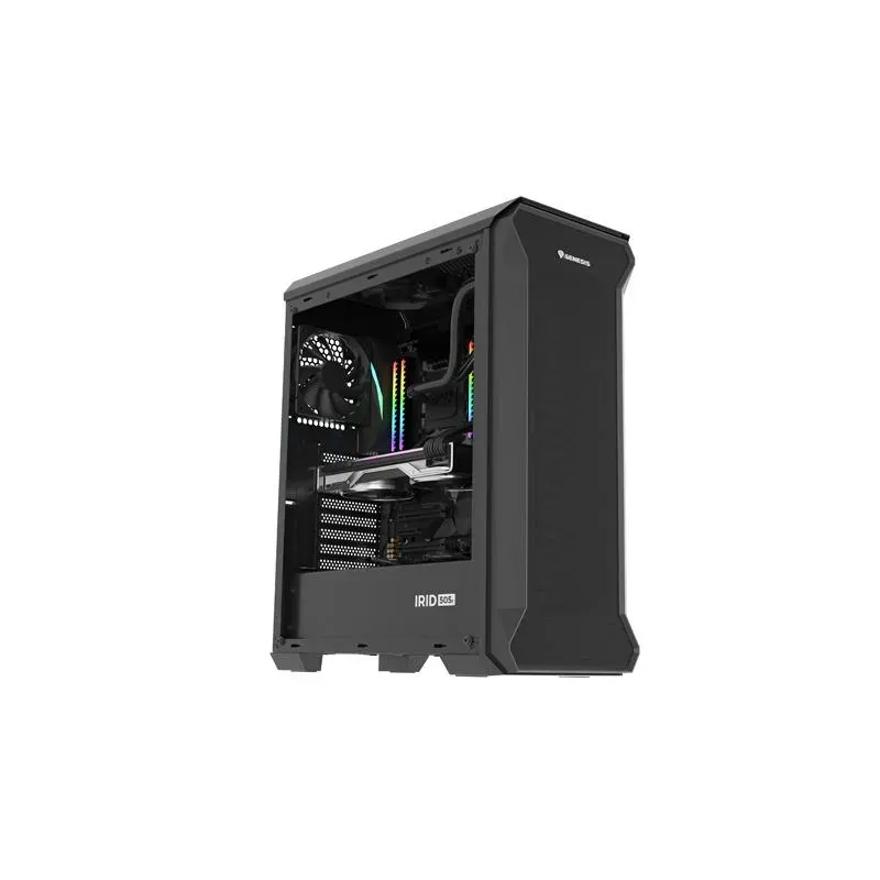 Obudowa Genesis Irid 505F ATX Midi (z oknem, USB 3.0) | PartsPC.pl