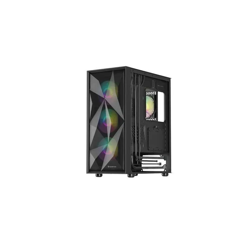 Obudowa Genesis Diaxid 605 ARGB Midi Towar (z oknem, | PartsPC.pl