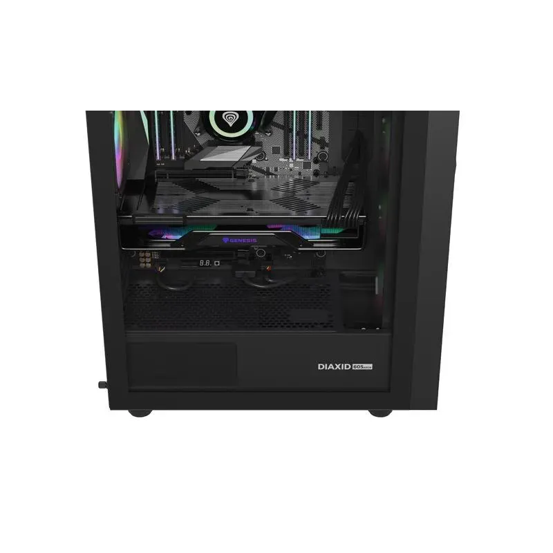 Obudowa Genesis Diaxid 605 ARGB Midi Towar (z oknem, | PartsPC.pl