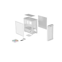 Obudowa Genesis Irid 503 ARGB Lite Matx Mini Tower z | PartsPC.pl