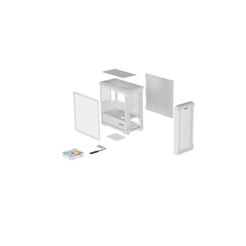 Obudowa Genesis Irid 503 ARGB Lite Matx Mini Tower z | PartsPC.pl