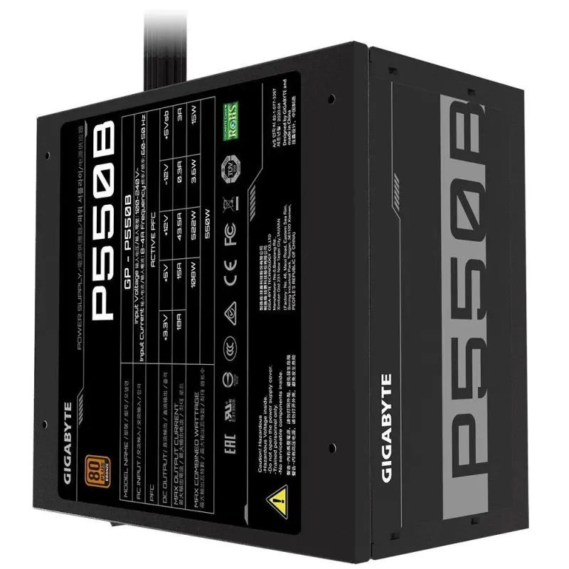 Zasilacz Gigabyte P550B 550W | PartsPC.pl