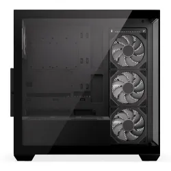 Obudowa Krux Exo ATX RGB z oknem bez zasilacza czarna | PartsPC.pl