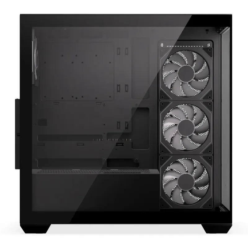 Obudowa Krux Exo ATX RGB z oknem bez zasilacza czarna | PartsPC.pl