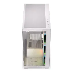Obudowa KRUX Exo White ATX, z oknem, bez zasilacza, biała | PartsPC.pl