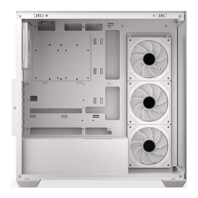 Obudowa KRUX Exo White ATX, z oknem, bez zasilacza, biała | PartsPC.pl