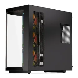 Obudowa KRUX Empero ATX, z oknem, bez zasilacza, czarna | PartsPC.pl
