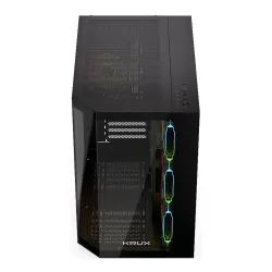 Obudowa KRUX Empero ATX, z oknem, bez zasilacza, czarna | PartsPC.pl