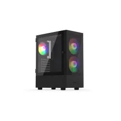 Obudowa KRUX Vako RGB ATX/mciroATX/Mini ATX z oknem, b... | PartsPC.pl