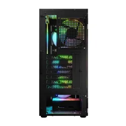 Obudowa LOGIC PORTOS ARGB MIDI USB 3.0 Black | PartsPC.pl