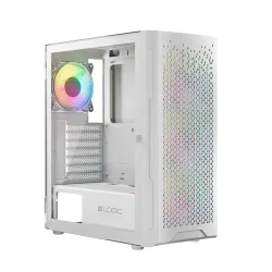 Obudowa LOGIC Aramin ARGB MIDI USB 3.0 White | PartsPC.pl
