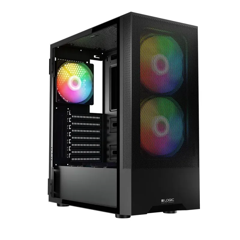 Obudowa LOGIC Arya ARGB USB 3.0 Black | PartsPC.pl