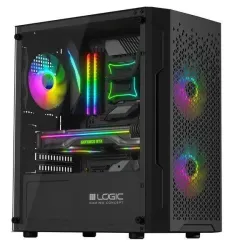 Obudowa LOGIC ARAMIS ARGB mATX/mITX Mini USB 3.0 Black | PartsPC.pl
