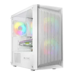 Obudowa LOGIC ATOS ARGB mATX/mITX Mini USB 3.0 Biała | PartsPC.pl