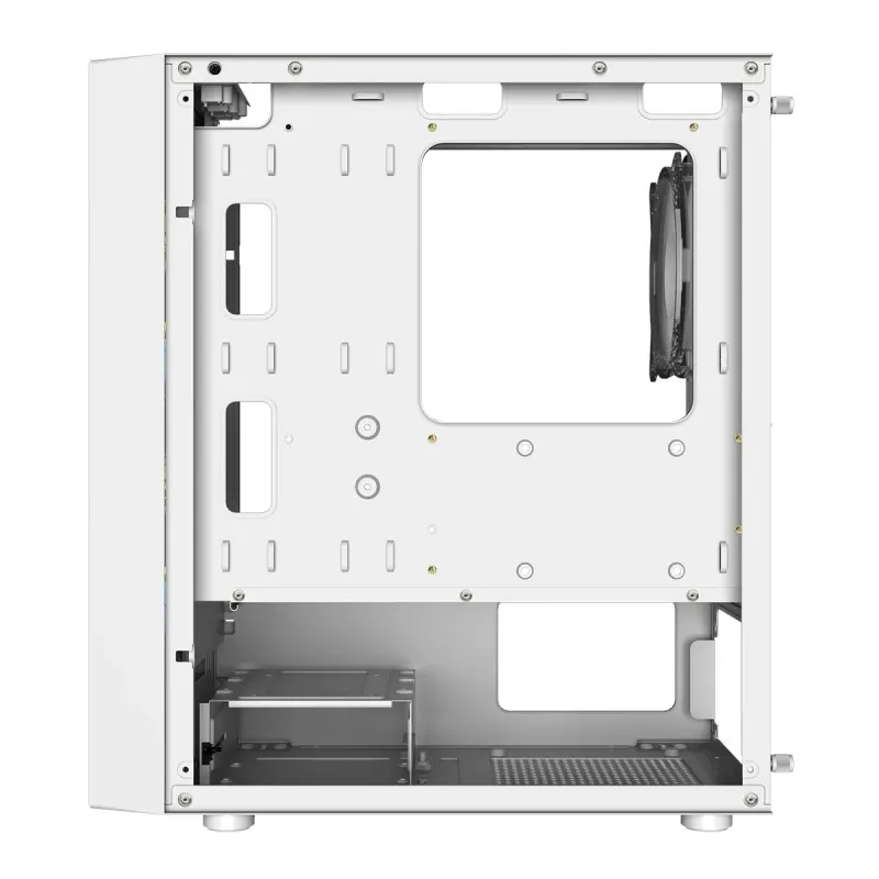Obudowa LOGIC ATOS ARGB mATX/mITX Mini USB 3.0 Biała | PartsPC.pl