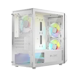 Obudowa LOGIC PORTOS ARGB Mini USB 3.0 White | PartsPC.pl