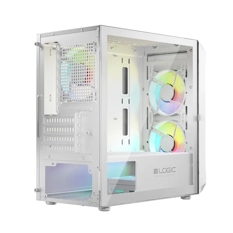 Obudowa LOGIC PORTOS ARGB Mini USB 3.0 White | PartsPC.pl