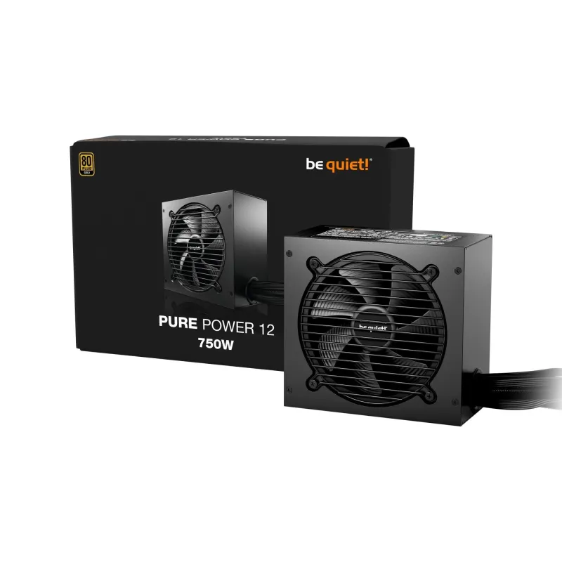 Zasilacz be quiet! PURE POWER 12 750W 120mm 80+Gold | PartsPC.pl