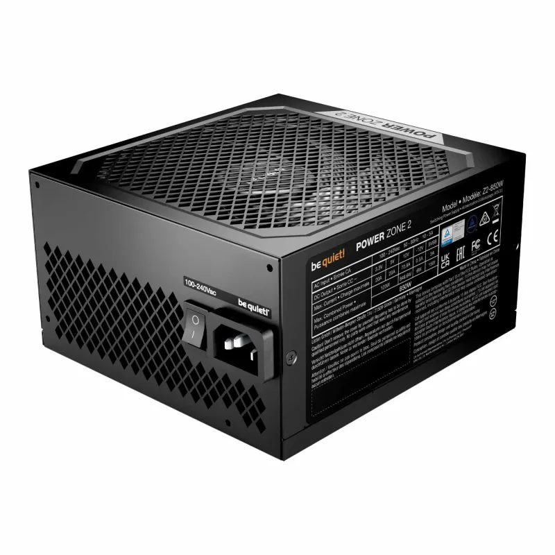 Zasilacz be quiet! Power Zone 2 850W 140mm 80+Platinum | PartsPC.pl