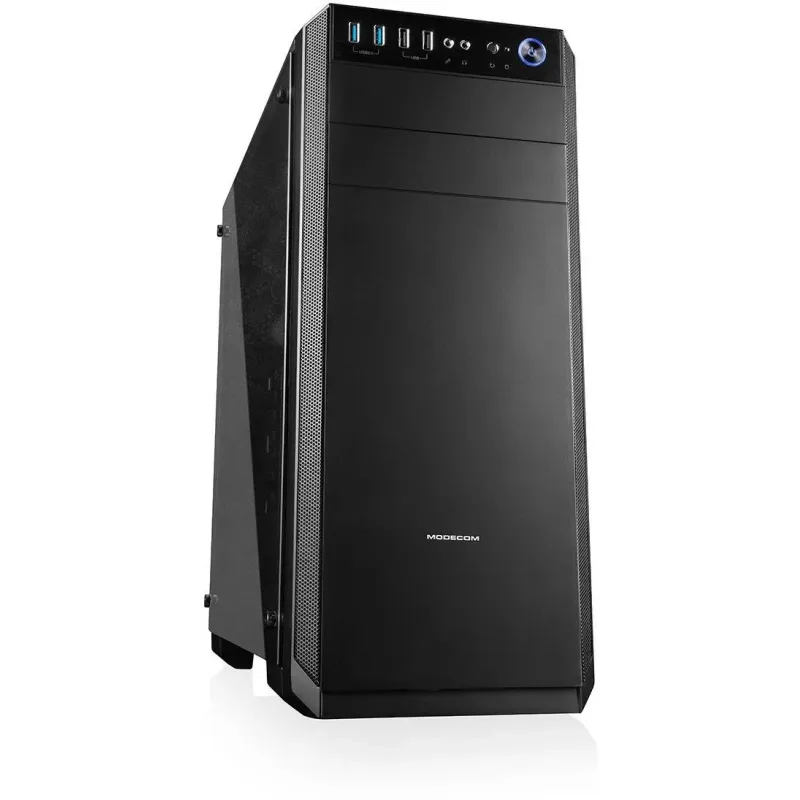 Obudowa Modecom Oberon Glass Pro ATX USB 3.0 Black bez | PartsPC.pl