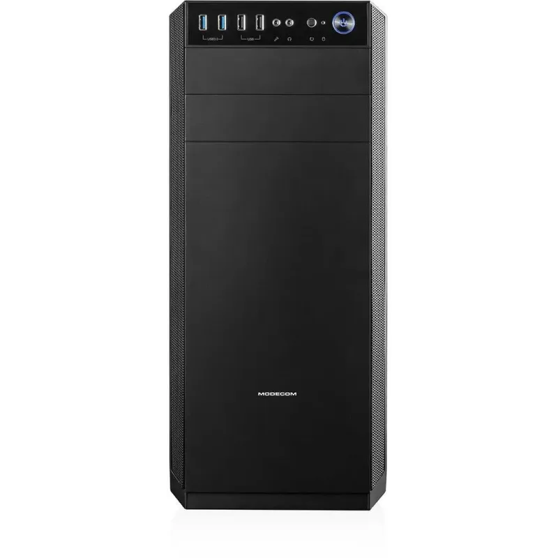Obudowa Modecom Oberon Glass Pro ATX USB 3.0 Black bez | PartsPC.pl