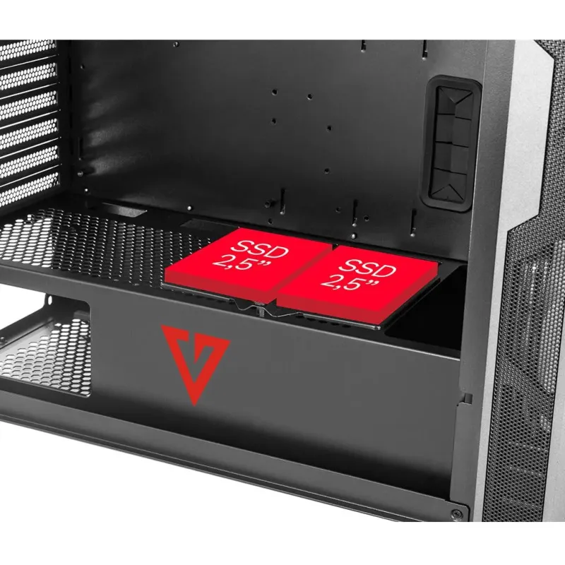 Obudowa Modecom Volcano Amirani czarna | PartsPC.pl