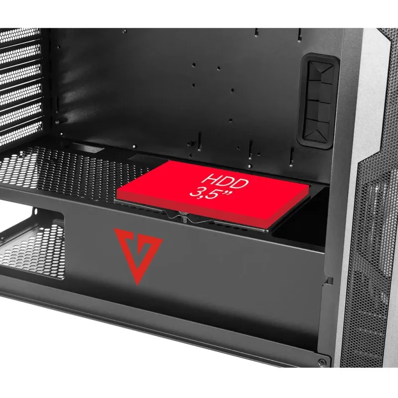 Obudowa Modecom Volcano Amirani czarna | PartsPC.pl