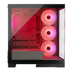 Obudowa Modecom Volcano Space Apex ARGB MIDI Czarna | PartsPC.pl