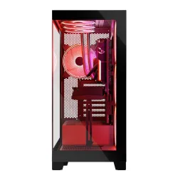 Obudowa Modecom Volcano Space Apex ARGB MIDI Czarna | PartsPC.pl