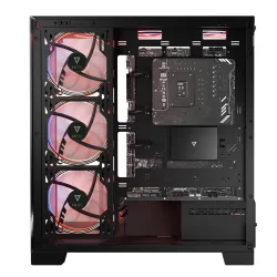 Obudowa Modecom Volcano Space Apex ARGB MIDI Czarna | PartsPC.pl