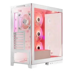 Obudowa Modecom Volcano Space Apex ARGB MIDI Biała | PartsPC.pl