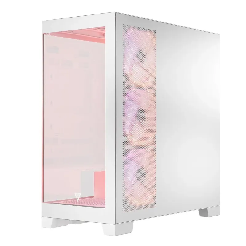 Obudowa Modecom Volcano Space Apex ARGB MIDI Biała | PartsPC.pl