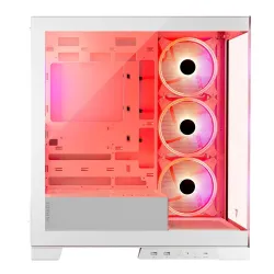 Obudowa Modecom Volcano Space Apex ARGB MIDI Biała | PartsPC.pl